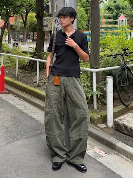 中村瑞輝(みずきち)さん(メンズ・176cm)の夏コーディネート