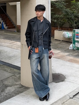 中村瑞輝(みずきち)さん(メンズ・176cm)の秋コーディネート