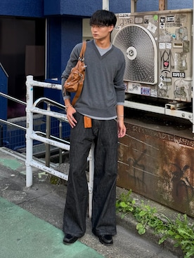 中村瑞輝(みずきち)さん(メンズ・176cm)の秋コーディネート