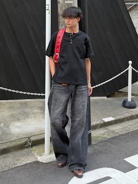 中村瑞輝(みずきち)さん(メンズ・176cm)の夏コーディネート