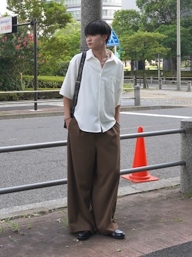 「アイテム（ネックレス）」を使った、中村瑞輝(みずきち)さん（メンズ・176cm）の夏コーディネート