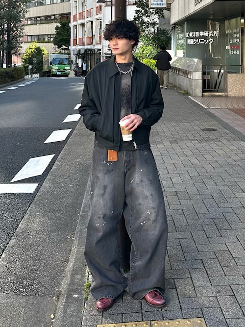 Wool blend gradation knit / ウールブレンドグラデーションニット