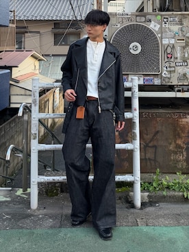 中村瑞輝(みずきち)さん(メンズ・176cm)の秋コーディネート