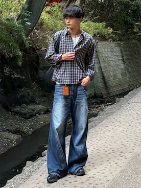 中村瑞輝(みずきち)さん(メンズ・176cm)の夏コーディネート