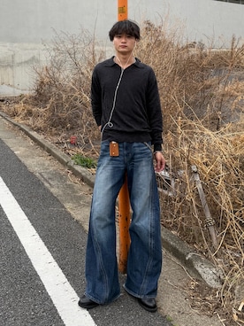 「Berwick1707（バーウィック）のアイテム」を使った、中村瑞輝(みずきち)さん（メンズ・176cm）の春コーディネート