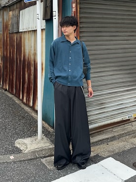 「DIESEL（ディーゼル）のアイテム」を使った、中村瑞輝(みずきち)さん（メンズ・176cm）の秋コーディネート