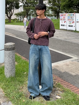 中村瑞輝(みずきち)さん（メンズ・176cm）の秋コーディネート