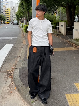 中村瑞輝(みずきち)さん(メンズ・176cm)の夏コーディネート