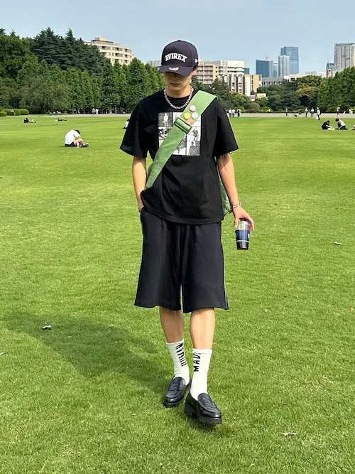 【napinna maison×HIINA】オーバープリントTシャツ