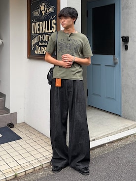 中村瑞輝(みずきち)さん(メンズ・176cm)の夏コーディネート