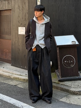 中村瑞輝(みずきち)さん(メンズ・176cm)の秋コーディネート