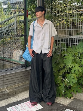 「アイテム（トートバッグ）」を使った、中村瑞輝(みずきち)さん（メンズ・176cm・20代）の夏コーディネート