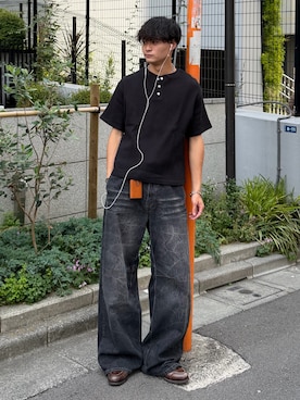 中村瑞輝(みずきち)さん(メンズ・176cm)の夏コーディネート