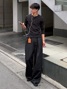 中村瑞輝(みずきち)さん(メンズ・176cm)の秋コーディネート