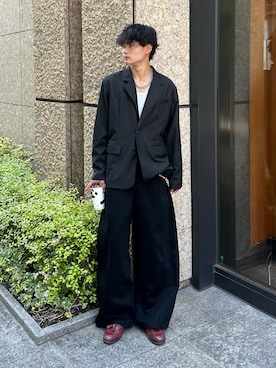 「アイテム（ジャケット/アウター）」を使った、中村瑞輝(みずきち)さん（メンズ・176cm・20代）の秋コーディネート