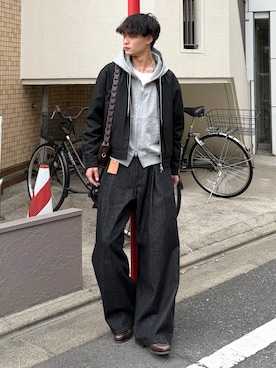 中村瑞輝(みずきち)さん（メンズ・176cm）の春コーディネート