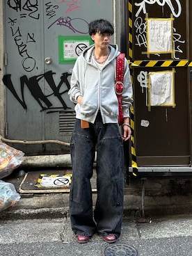 「アイテム（アクセサリー）」を使った、中村瑞輝(みずきち)さん（メンズ・176cm）の秋コーディネート