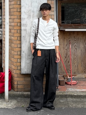 中村瑞輝(みずきち)さん(メンズ・176cm)の秋コーディネート