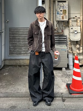 「アイテム（財布/小物）」を使った、中村瑞輝(みずきち)さん（メンズ・176cm）の秋コーディネート