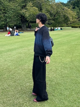 「アイテム（ブレスレット）」を使った、中村瑞輝(みずきち)さん（メンズ・176cm・20代）の秋コーディネート