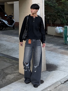 中村瑞輝(みずきち)さん(メンズ・176cm)の秋コーディネート