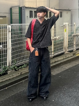 中村瑞輝(みずきち)さん（メンズ・176cm）の夏コーディネート