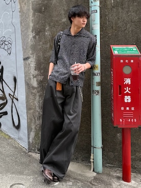 中村瑞輝(みずきち)さん（メンズ・176cm）の春コーディネート