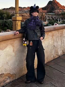 「アイテム（キーケース/キーアクセサリー）」を使った、中村瑞輝(みずきち)さん（メンズ・176cm・20代）の冬コーディネート