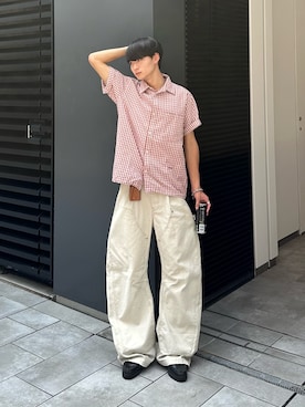 中村瑞輝(みずきち)さん（骨格ナチュラル・メンズ・176cm）の夏コーディネート