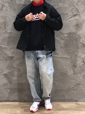 「RAG MACHINE（ラグマシーン）のアイテム」を使った、Ryotaさん（メンズ・178cm）の秋コーディネート