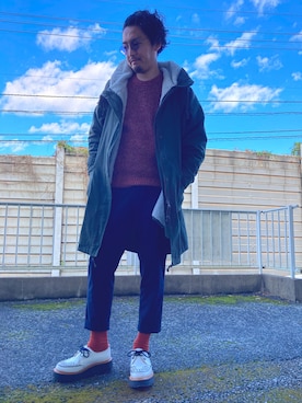 「ジョージコックス」｜「アイテム（ブーツ）」を使った、comrock728さん（メンズ・183cm）の秋コーディネート