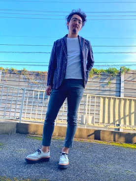 「ジョージコックス」｜「アイテム（ブーツ）」を使った、comrock728さん（メンズ・183cm）の秋コーディネート