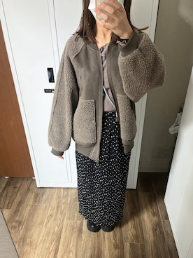 ａさん（レディース・153cm）の冬コーディネート