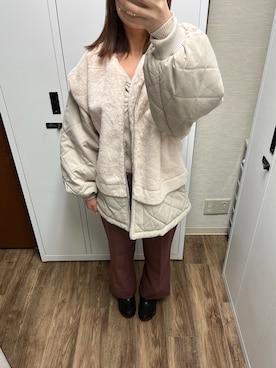「classicalelf（クラシカルエルフ）のアイテム（ジャケット/アウター）」を使った、ａさん（レディース・153cm・20代）の秋コーディネート