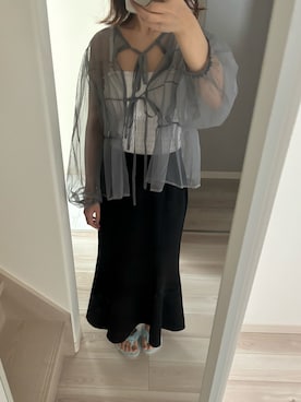 「LAKOLE（ラコレ）のアイテム（PC・スマホグッズ/家電）」を使った、ａさん（レディース・155cm）の夏コーディネート