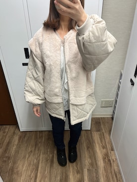 「classicalelf（クラシカルエルフ）のアイテム（ジャケット/アウター）」を使った、ａさん（レディース・153cm・20代）の秋コーディネート