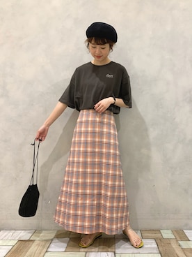 kondoさん（レディース・156cm）の夏コーディネート