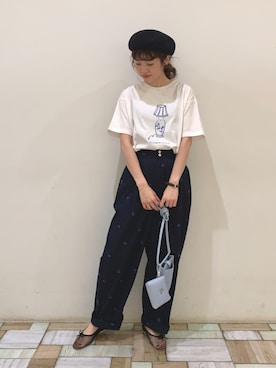 kondoさん（レディース・156cm）の夏コーディネート