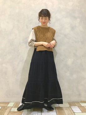 kondoさん（レディース・156cm）の夏コーディネート