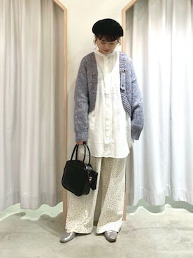 kondoさん（レディース・156cm）の冬コーディネート