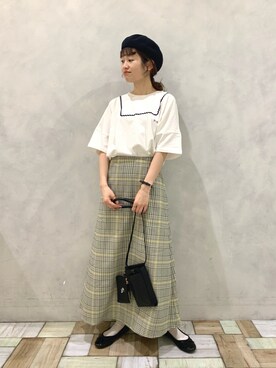 kondoさん（レディース・156cm）の夏コーディネート