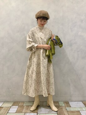 kondoさん（レディース・156cm）の秋コーディネート