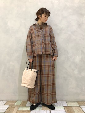 kondoさん（レディース・156cm）の秋コーディネート