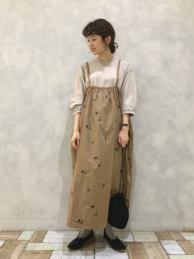 kondoさん（レディース・156cm）の夏コーディネート