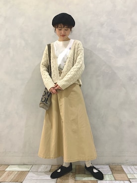kondoさん（レディース・156cm）の秋コーディネート