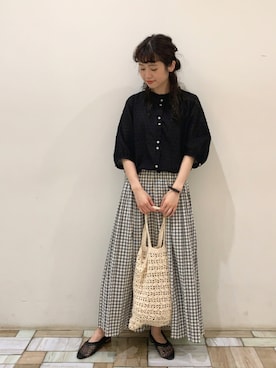 kondoさん（レディース・156cm）の夏コーディネート