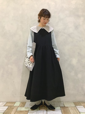 「プリーツ」｜kondoさん（レディース・156cm）の夏コーディネート