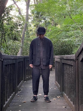 「WORKERS（ワーカーズ）のアイテム」を使った、ramuperryさん（メンズ・170cm）の秋コーディネート