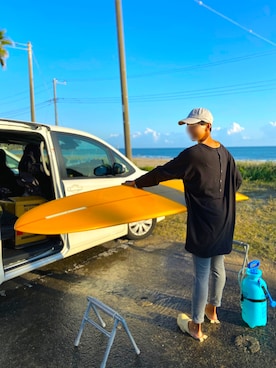 「サーフィン」｜hiro55さん（レディース・175cm）の秋コーディネート