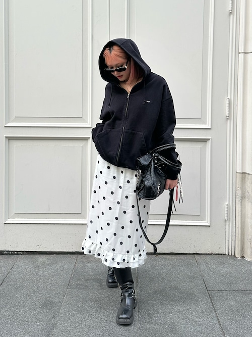 MICHIXSLY DOTS SK ミチスライドットスカート 冬服 春服（スカート
